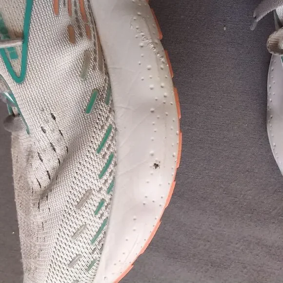 Brooks Glycerin 20 Womens Size 9.5B Gray Blue Athletic Running Shoes Sneakers - Picture 8 of 11